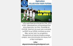 FUN * FOOT&amp;FUTSAL * FILLE