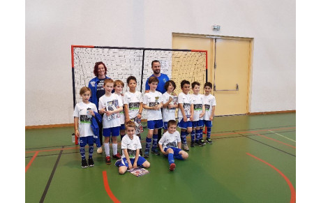 Retour sur la séance découverte Futsal pour la catégorie des moins de 9 ans